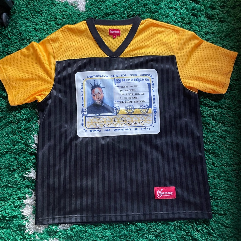 Supreme Ol’ Dirty Bastard Football Top